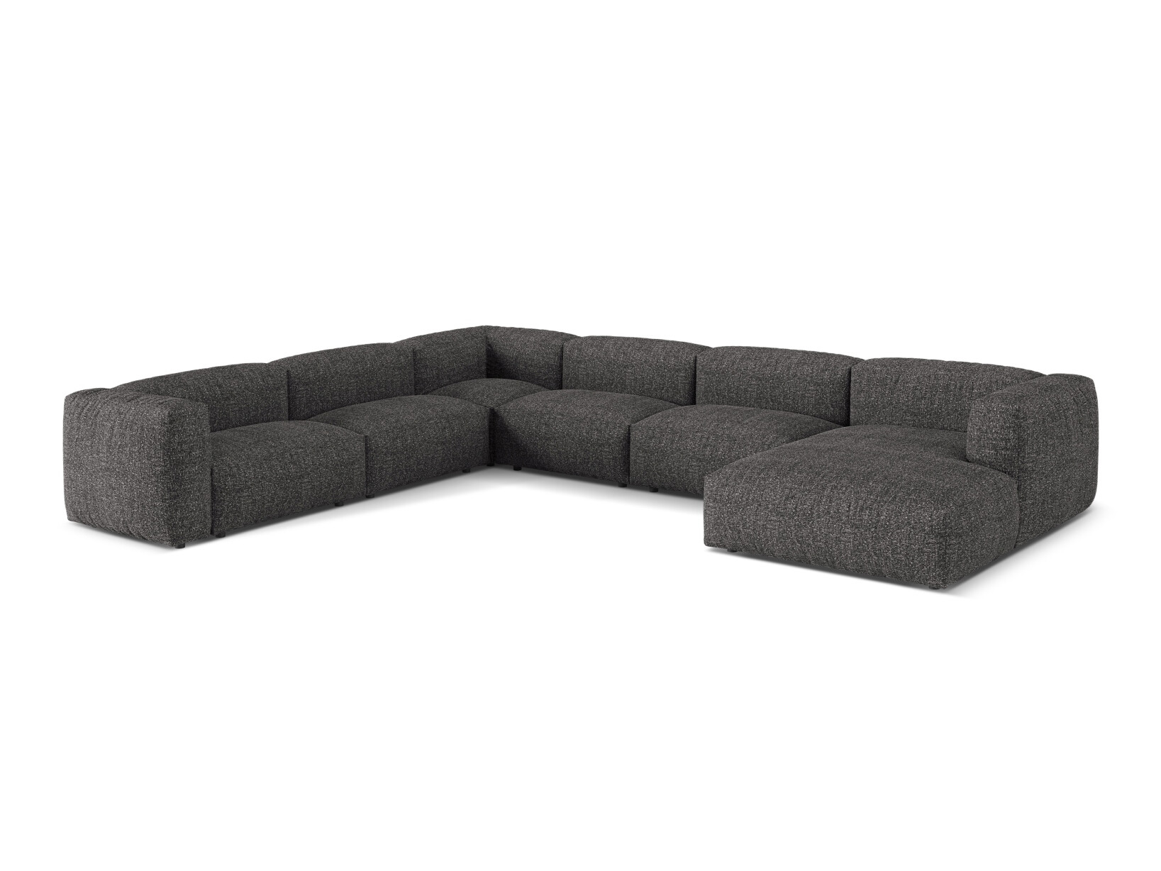 Colțar modular Sorcoro 132 (Monet Anthracite)