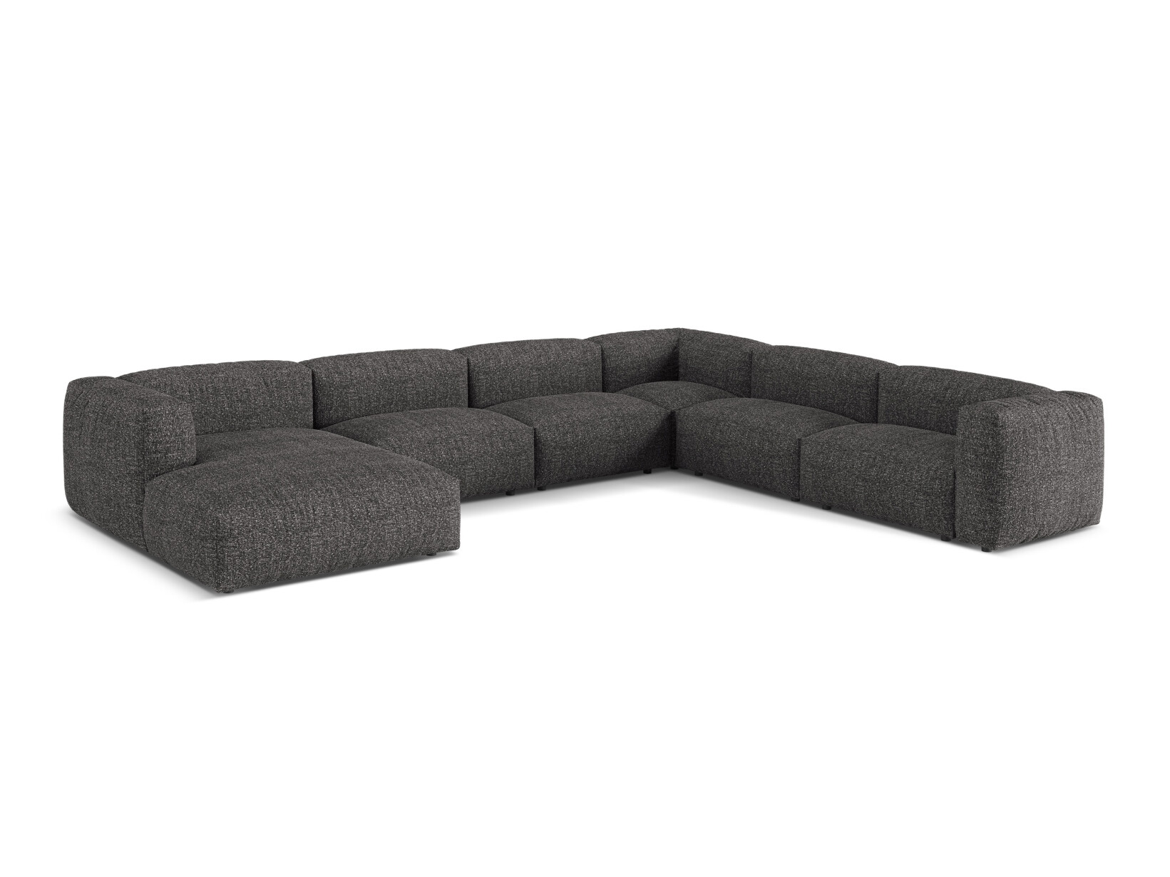 Colțar modular Sorcoro 132 (Monet Anthracite)