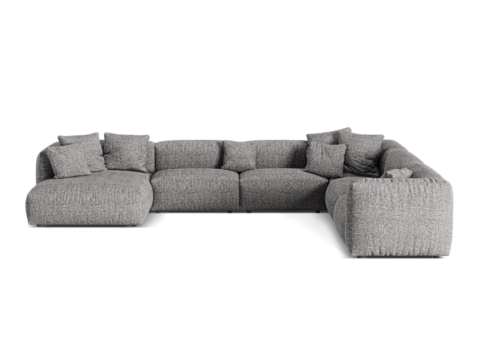 Colțar modular Sorcoro 132 (Monet Graphite)