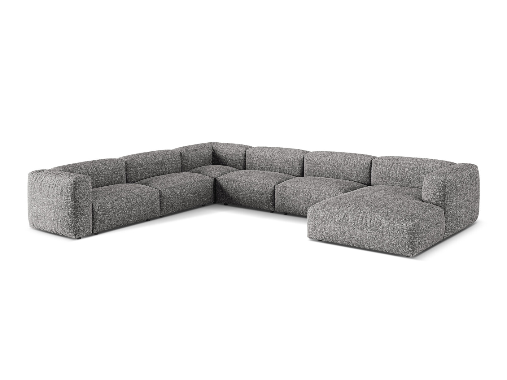 Colțar modular Sorcoro 132 (Monet Graphite)