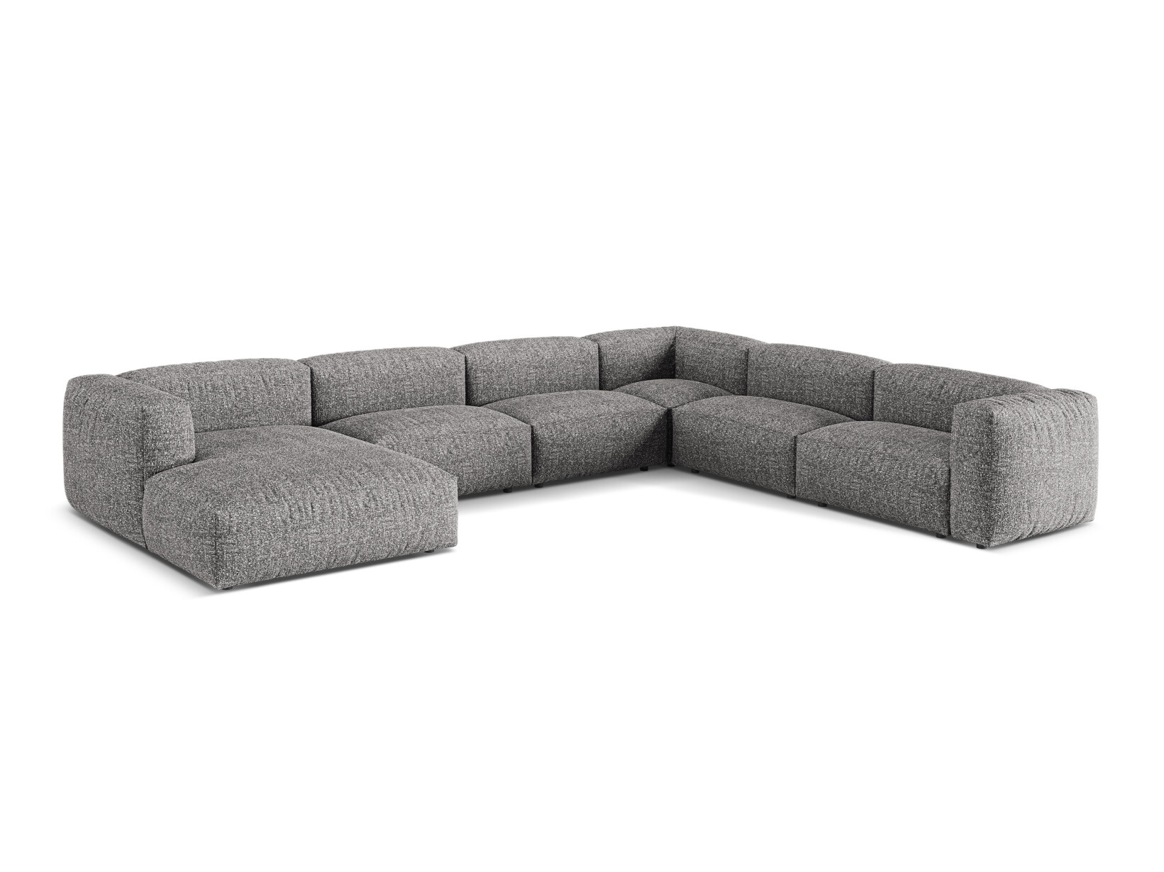 Colțar modular Sorcoro 132 (Monet Graphite)
