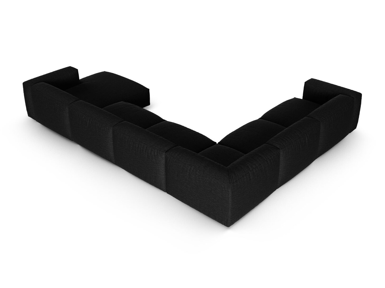 Colțar modular Sorcoro 133 (Boston Black)
