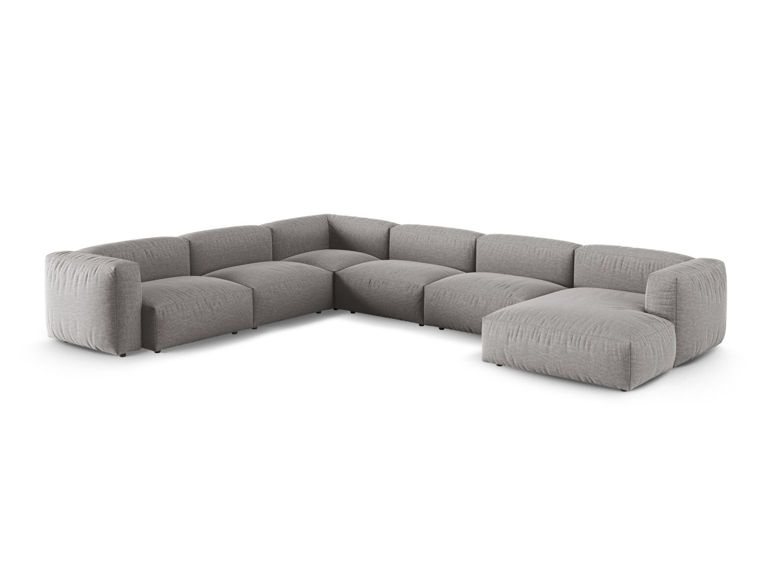 Colțar modular Sorcoro 133 (Boston Light Grey)