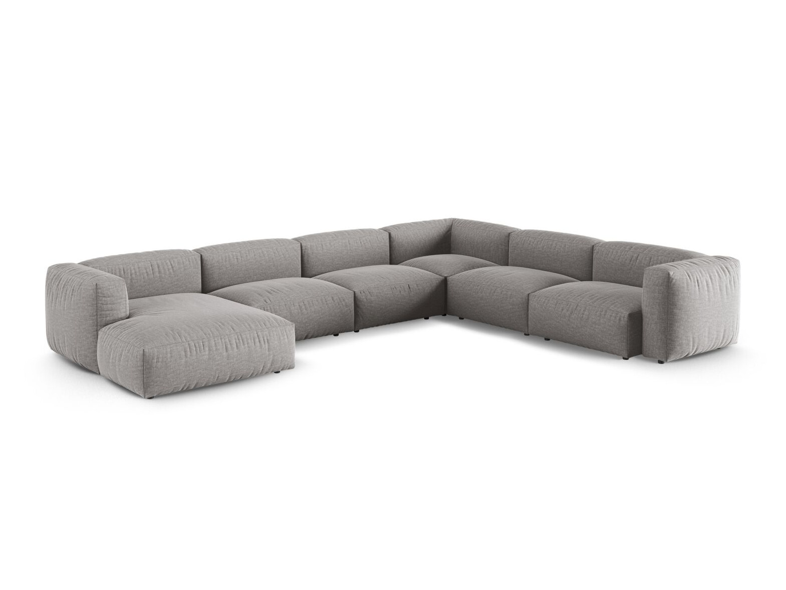 Colțar modular Sorcoro 133 (Boston Light Grey)