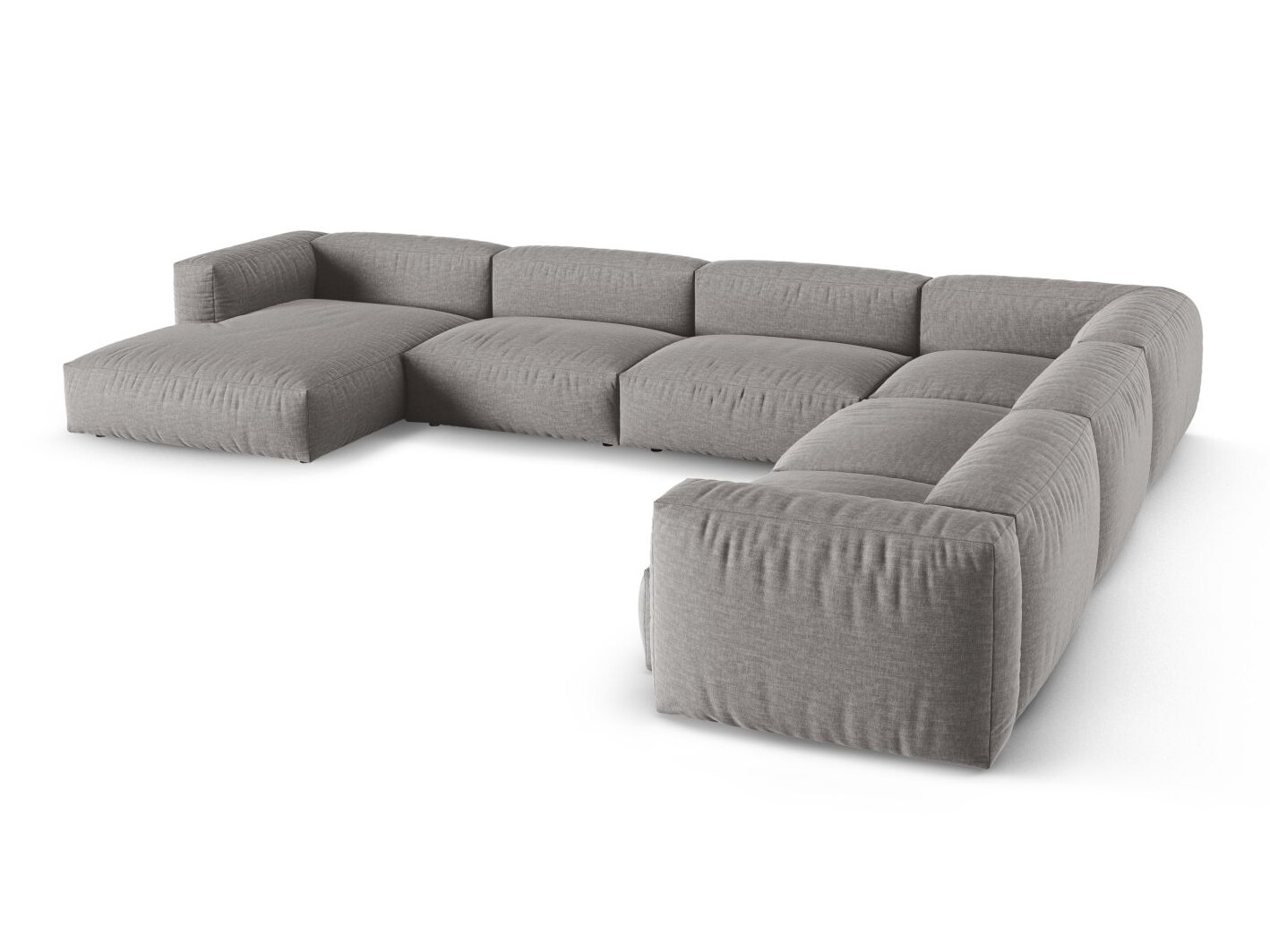 Colțar modular Sorcoro 133 (Boston Light Grey)