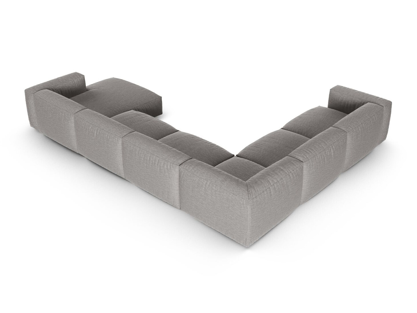 Colțar modular Sorcoro 133 (Boston Light Grey)