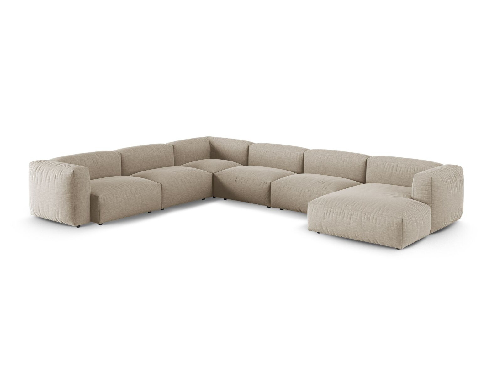 Colțar modular Sorcoro 133 (Boston Toffee)