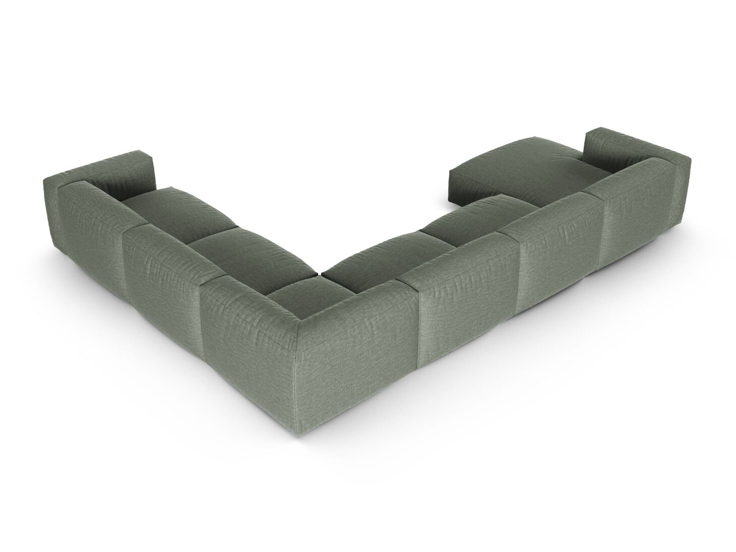 Colțar modular Sorcoro 133 (Boston Water Green)