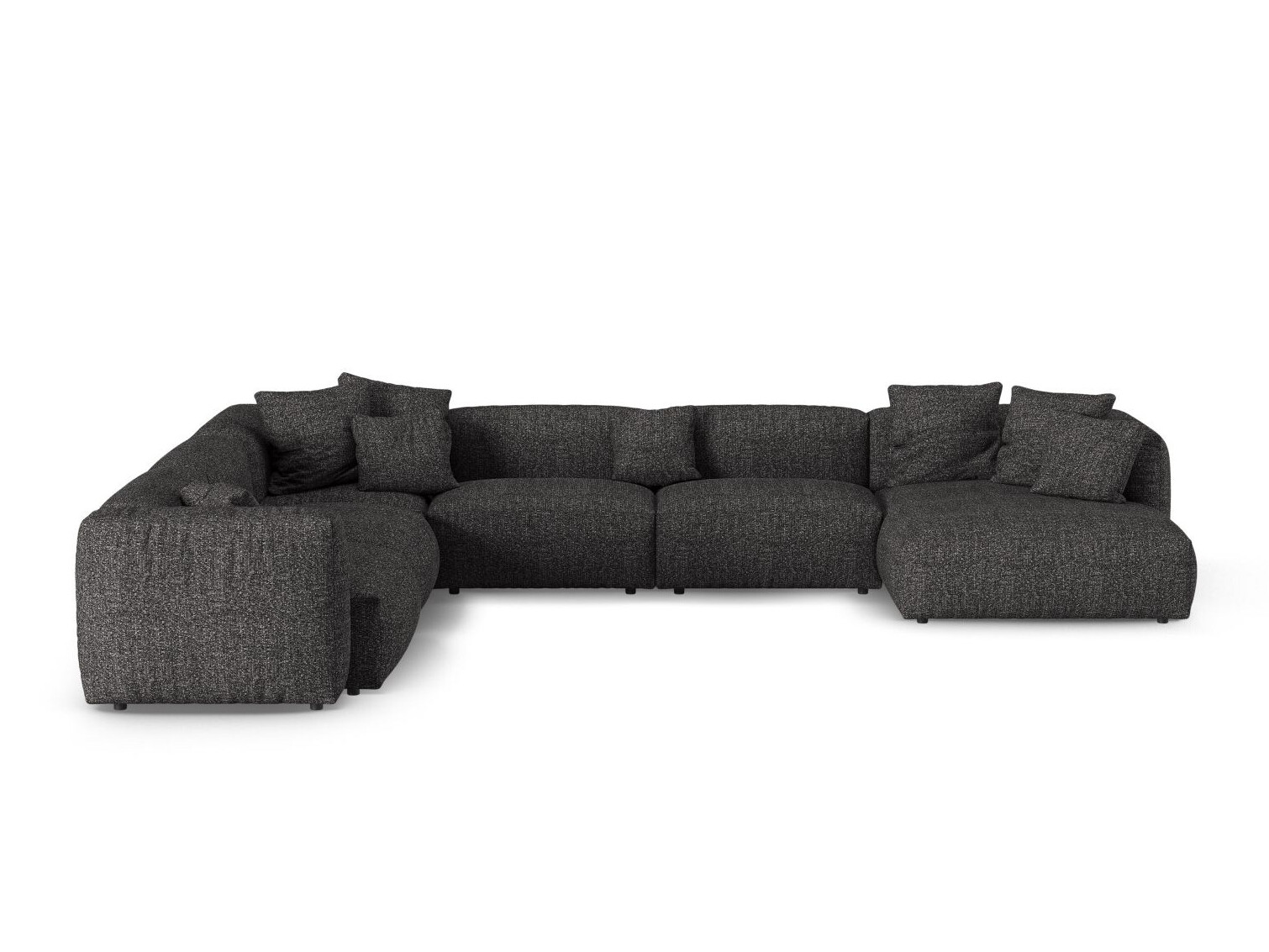 Colțar modular Sorcoro 133 (Monet Anthracite)