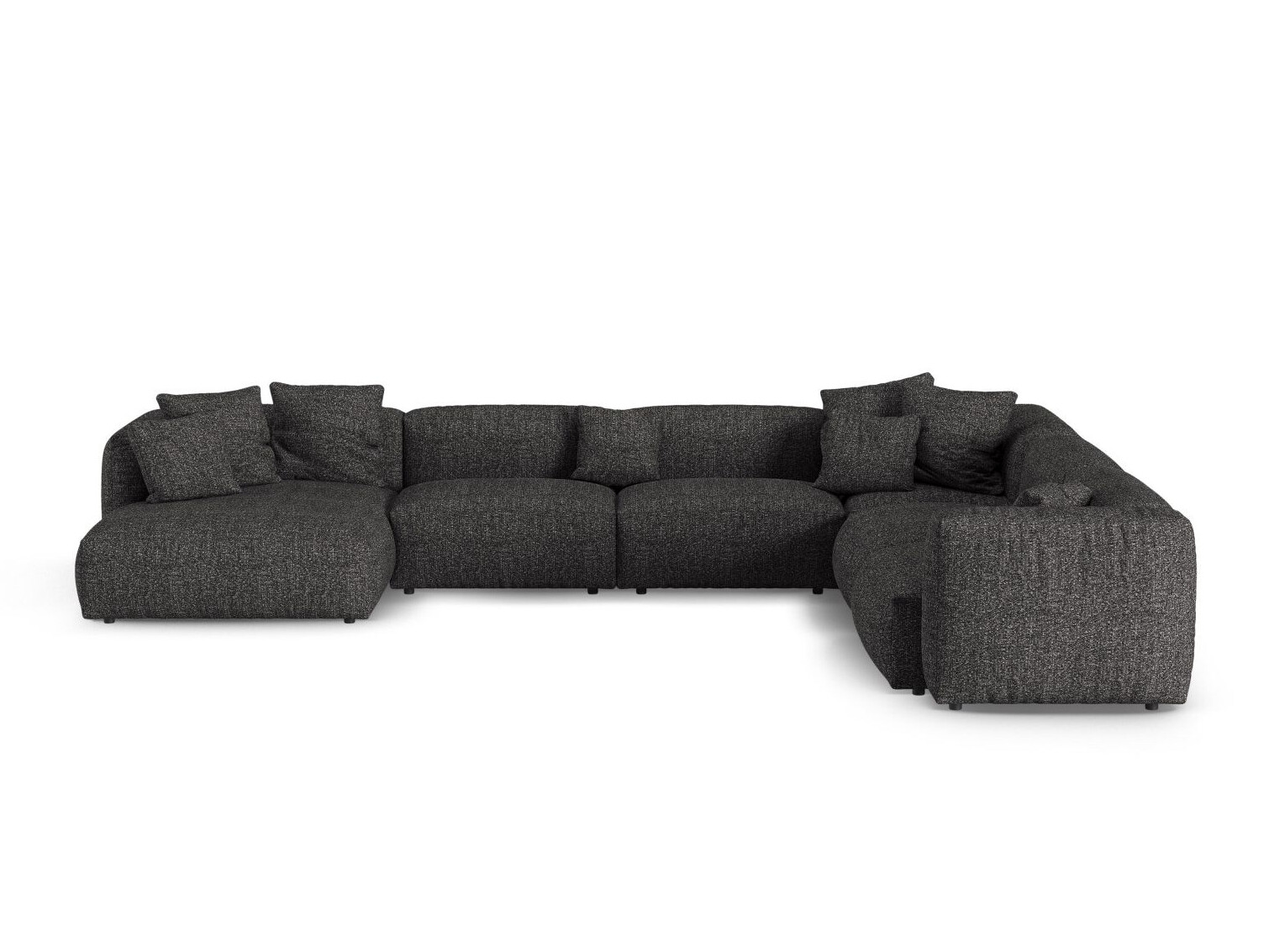 Colțar modular Sorcoro 133 (Monet Anthracite)