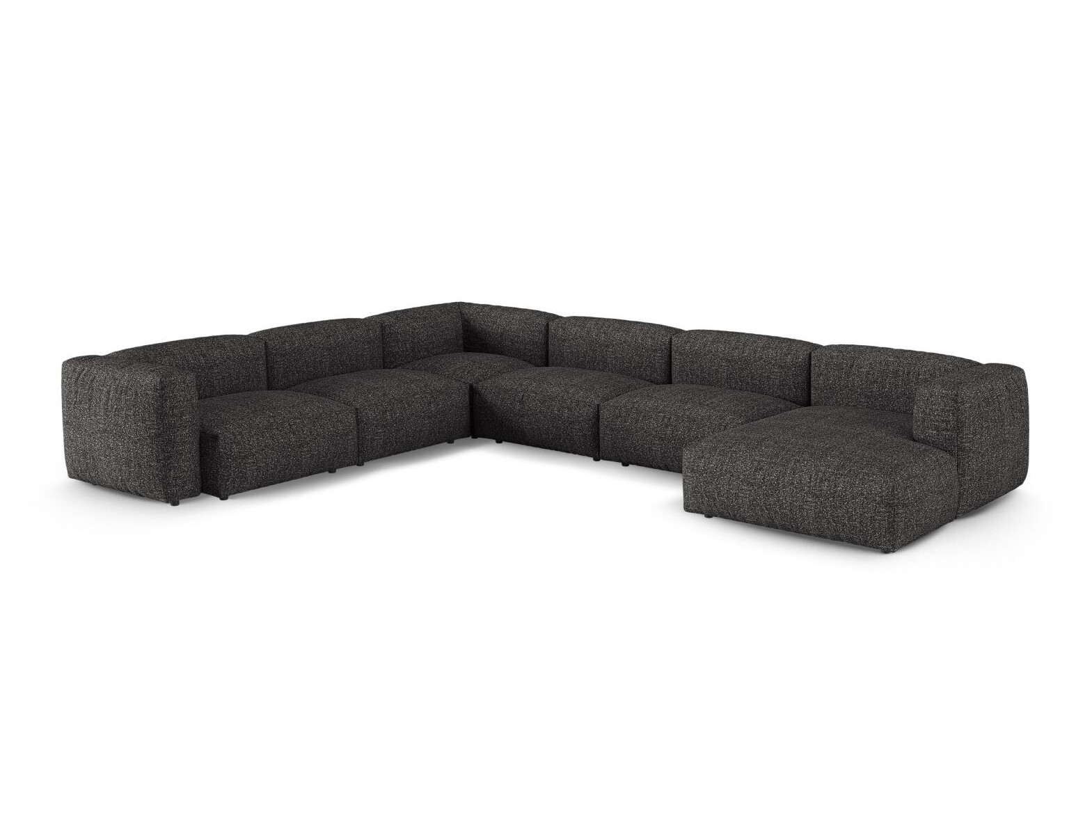 Colțar modular Sorcoro 133 (Monet Anthracite)