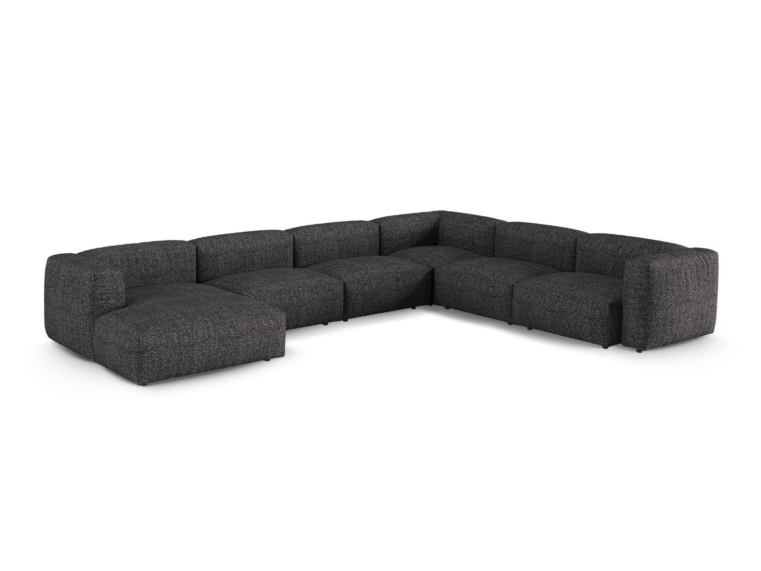Colțar modular Sorcoro 133 (Monet Anthracite)