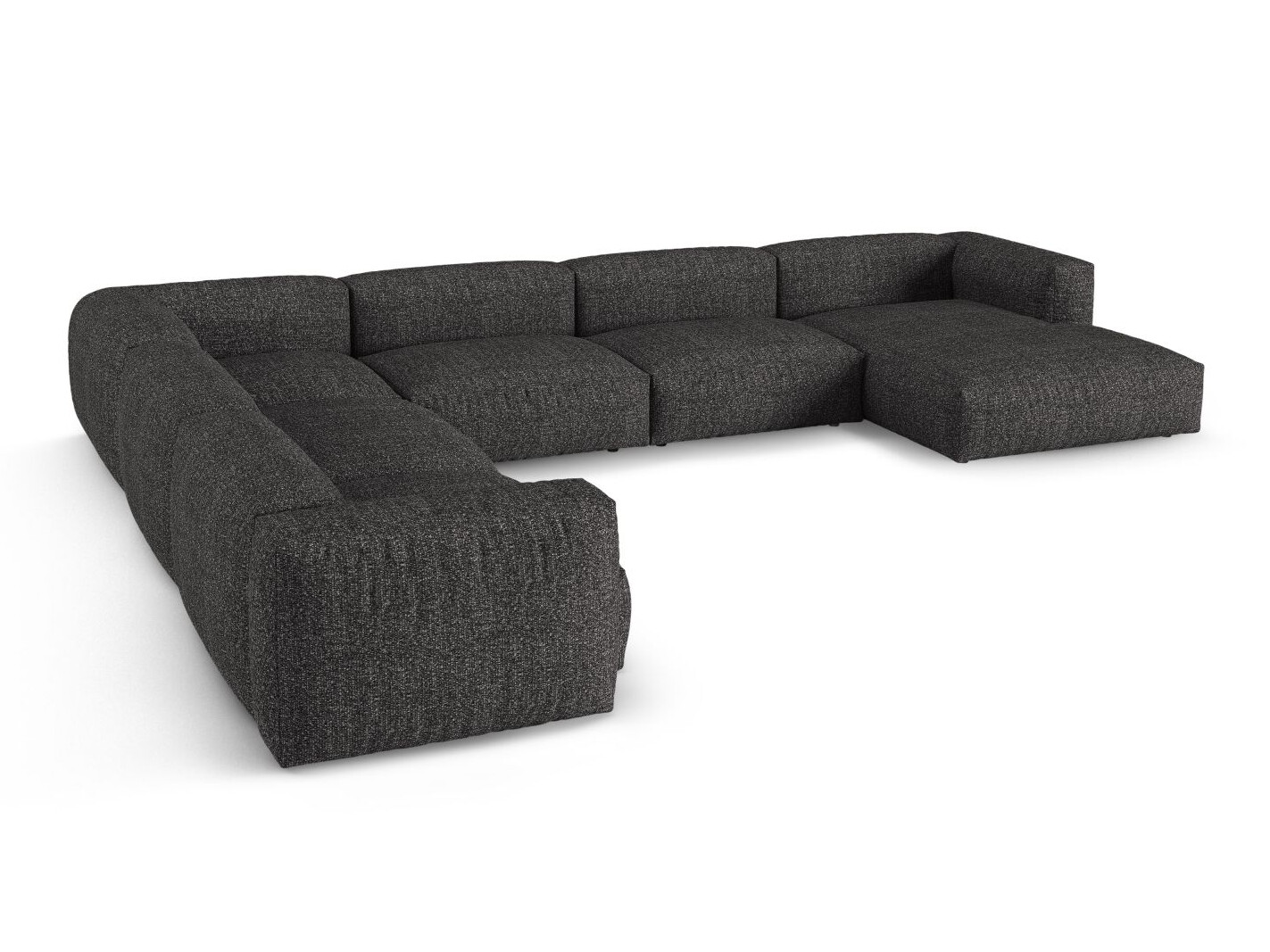 Colțar modular Sorcoro 133 (Monet Anthracite)
