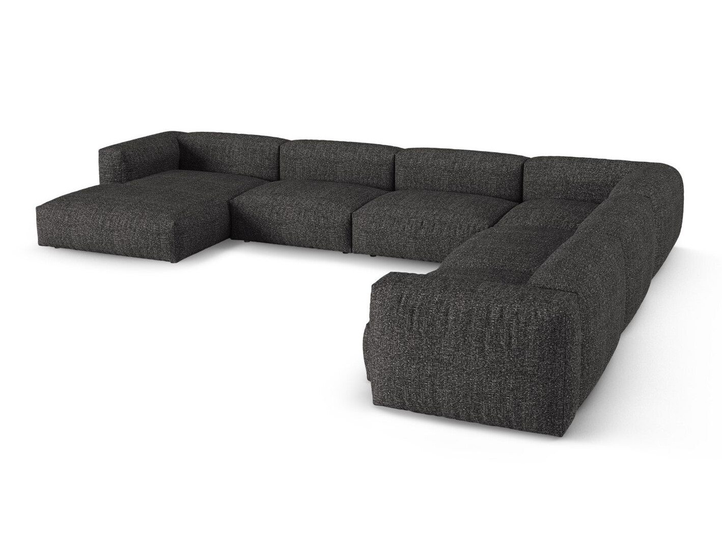 Colțar modular Sorcoro 133 (Monet Anthracite)
