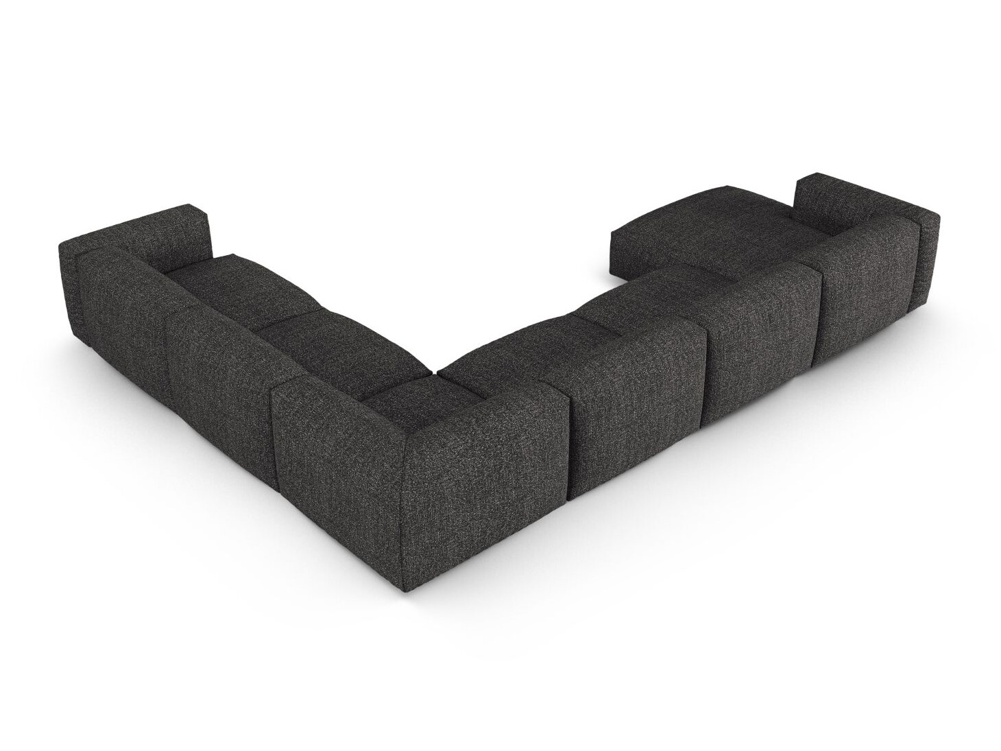 Colțar modular Sorcoro 133 (Monet Anthracite)