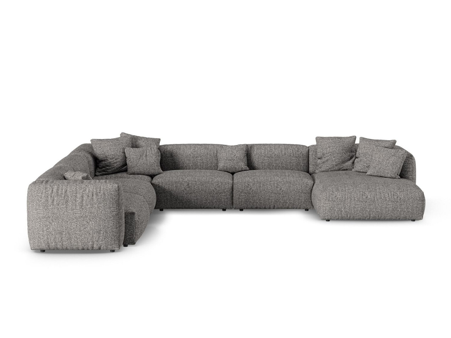 Colțar modular Sorcoro 133 (Monet Graphite)