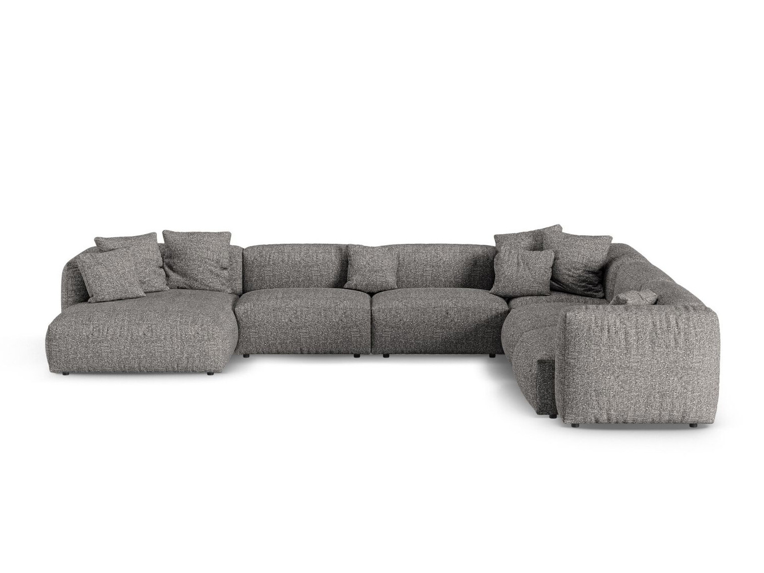 Colțar modular Sorcoro 133 (Monet Graphite)