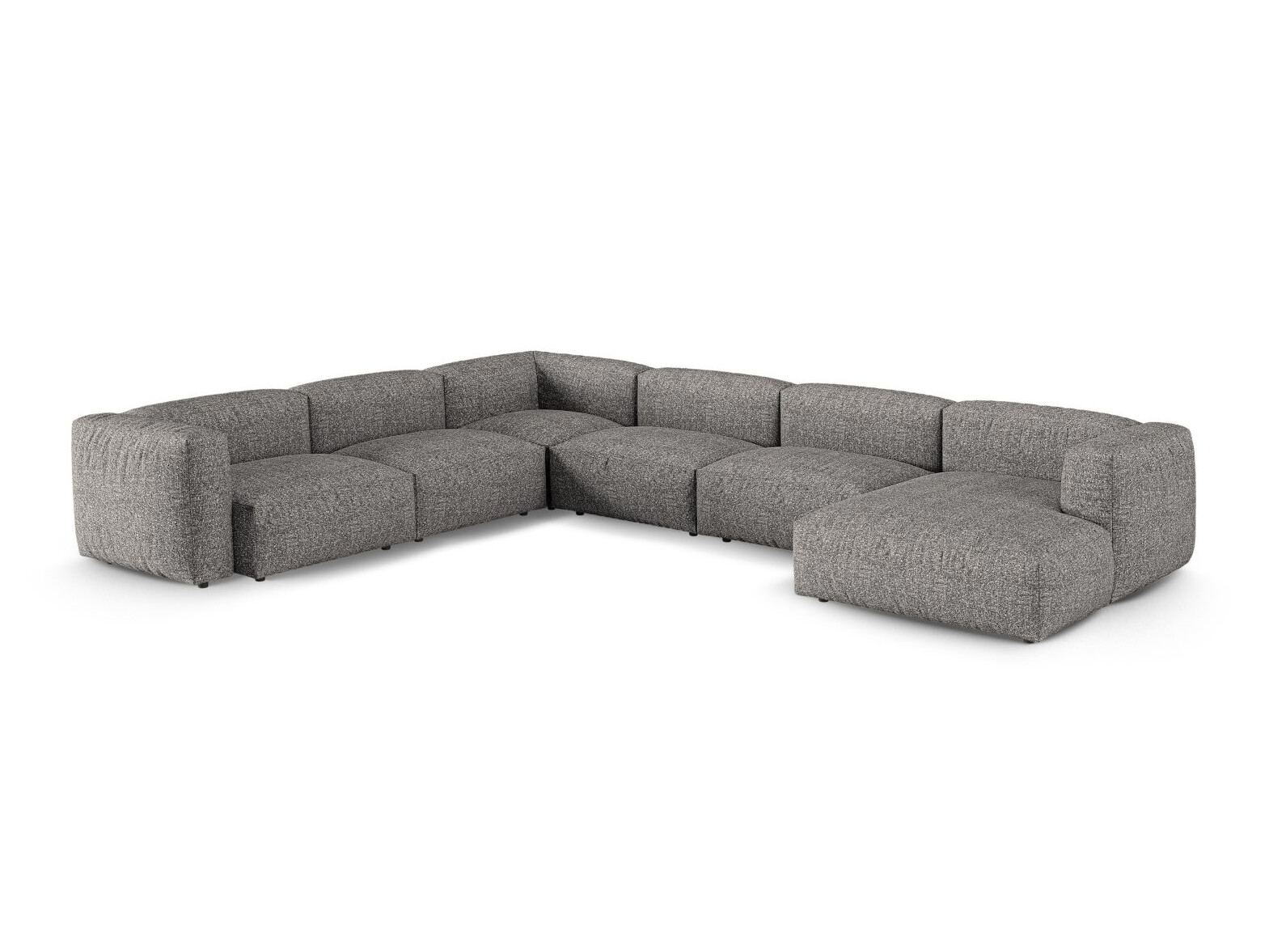 Colțar modular Sorcoro 133 (Monet Graphite)