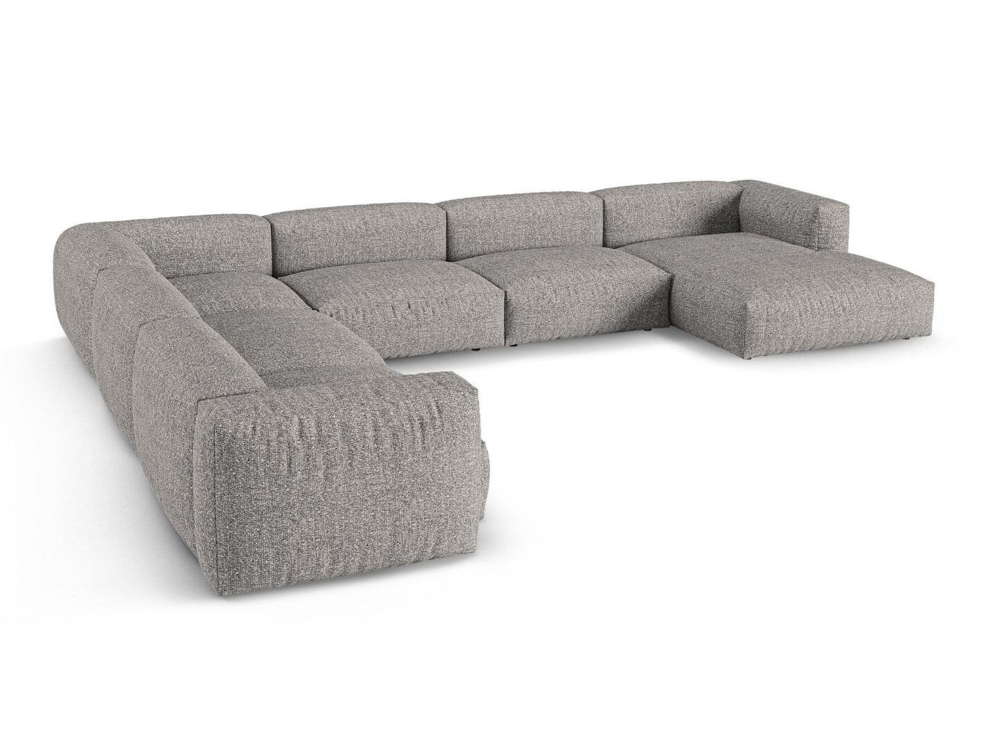 Colțar modular Sorcoro 133 (Monet Graphite)