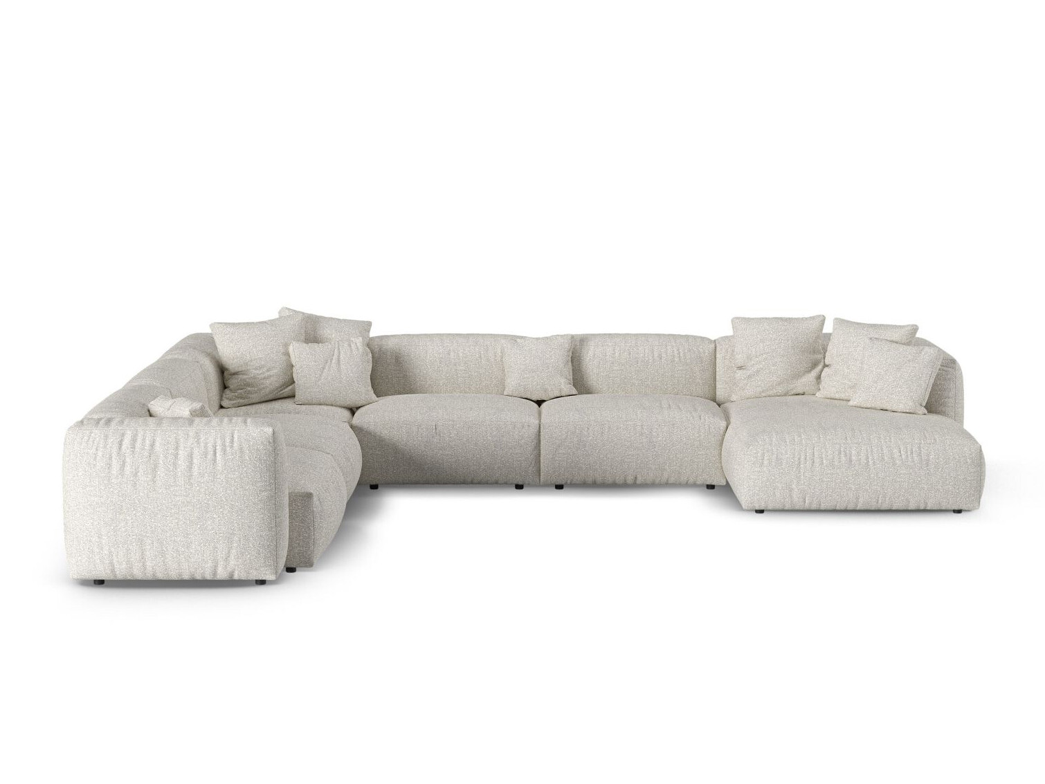 Colțar modular Sorcoro 133 (Monet Pearl)
