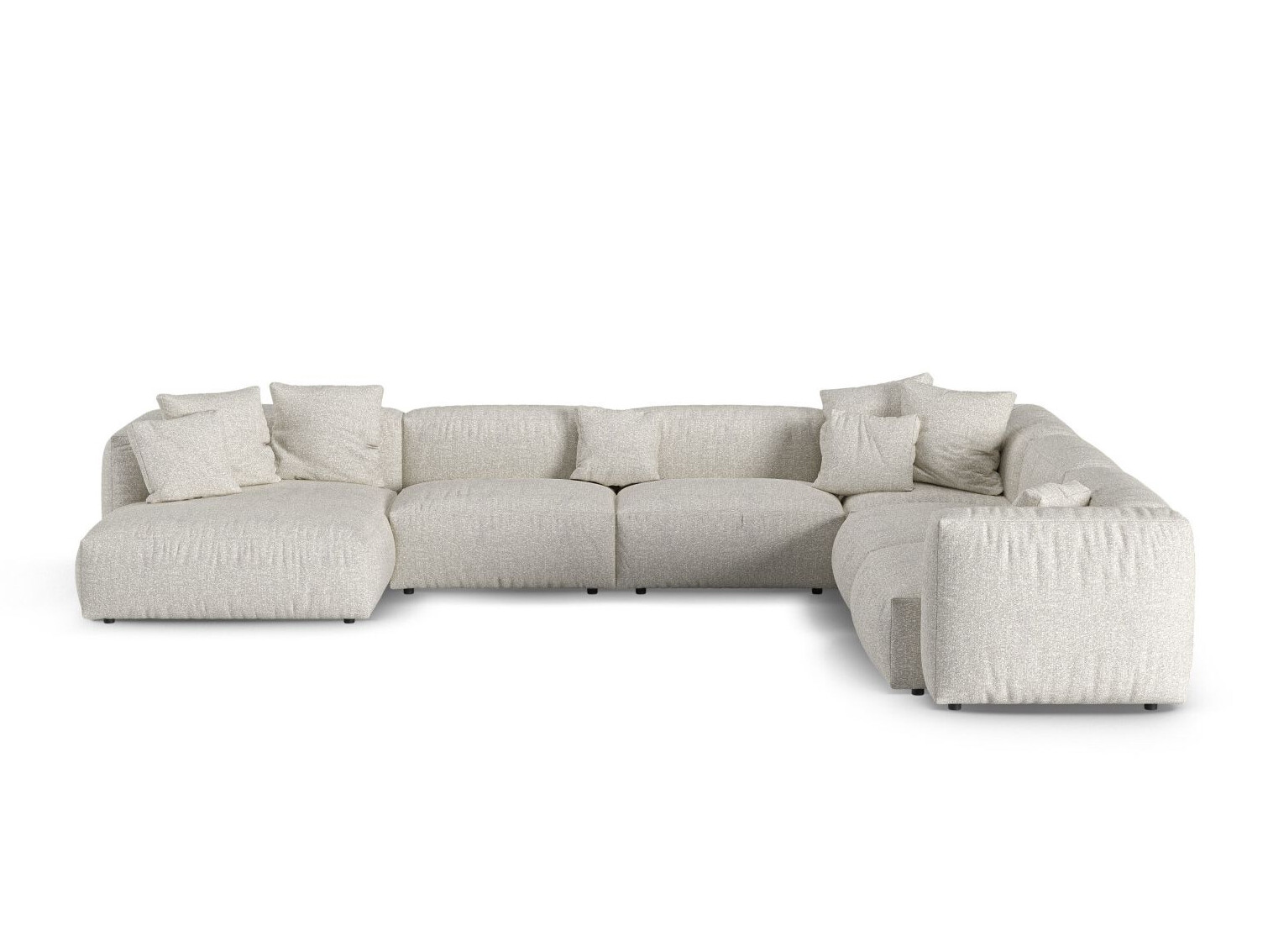 Colțar modular Sorcoro 133 (Monet Pearl)