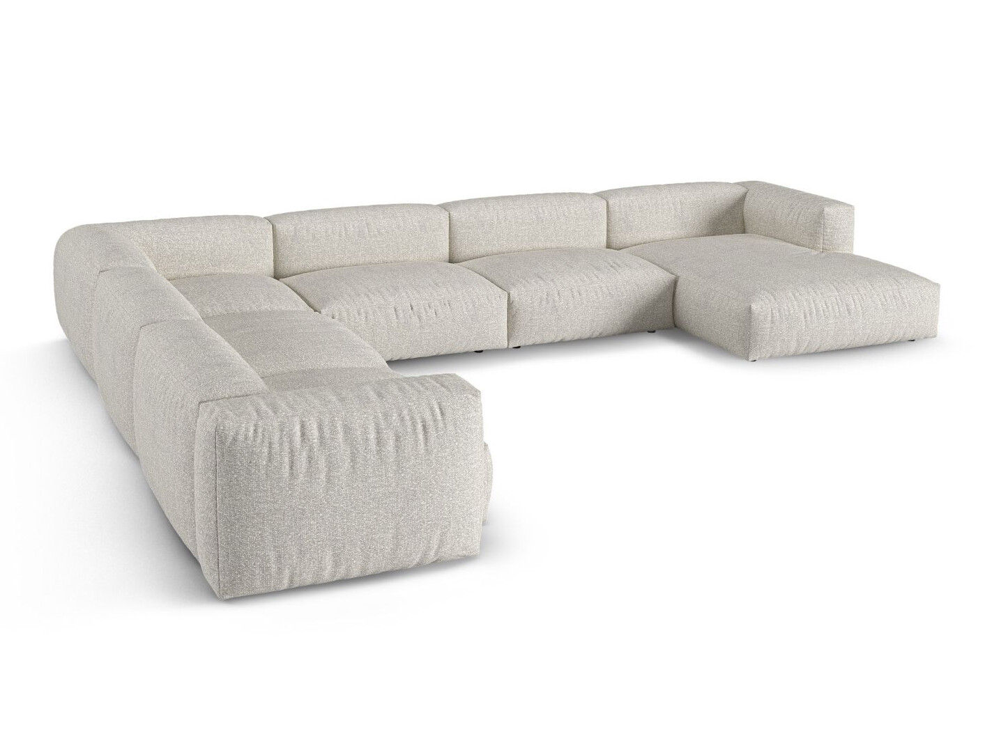 Colțar modular Sorcoro 133 (Monet Pearl)