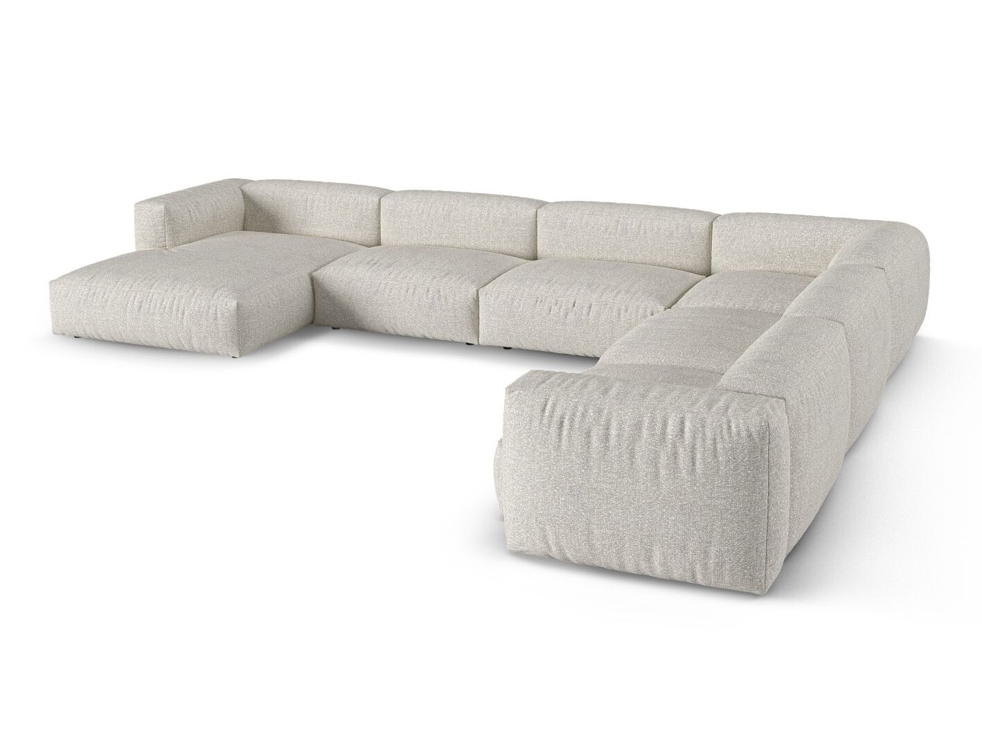 Colțar modular Sorcoro 133 (Monet Pearl)