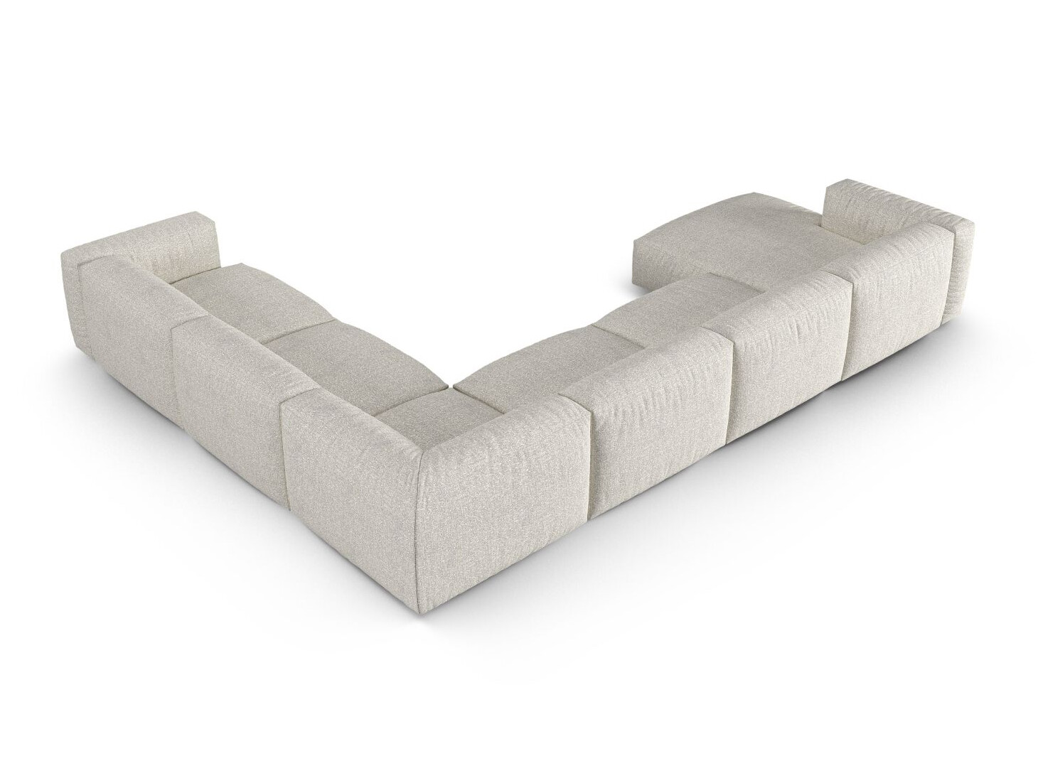 Colțar modular Sorcoro 133 (Monet Pearl)