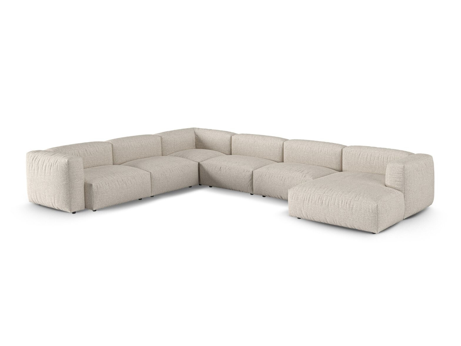 Colțar modular Sorcoro 133 (Monet Sand)