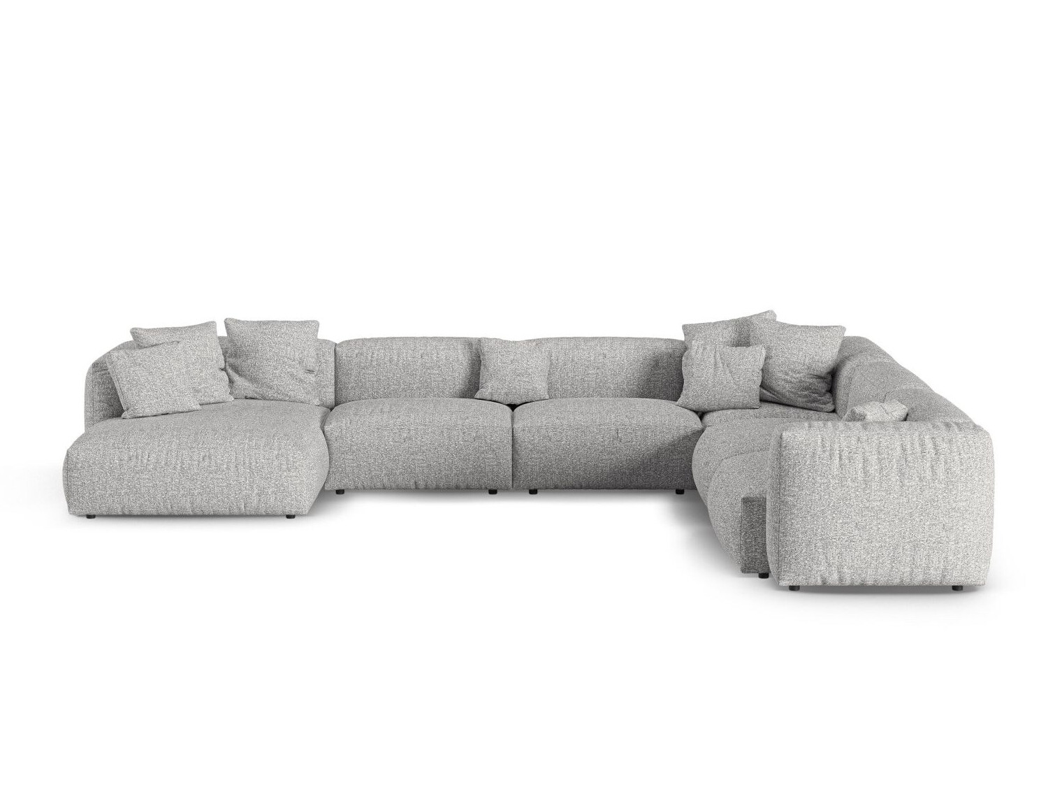 Colțar modular Sorcoro 133 (Monet Silver)