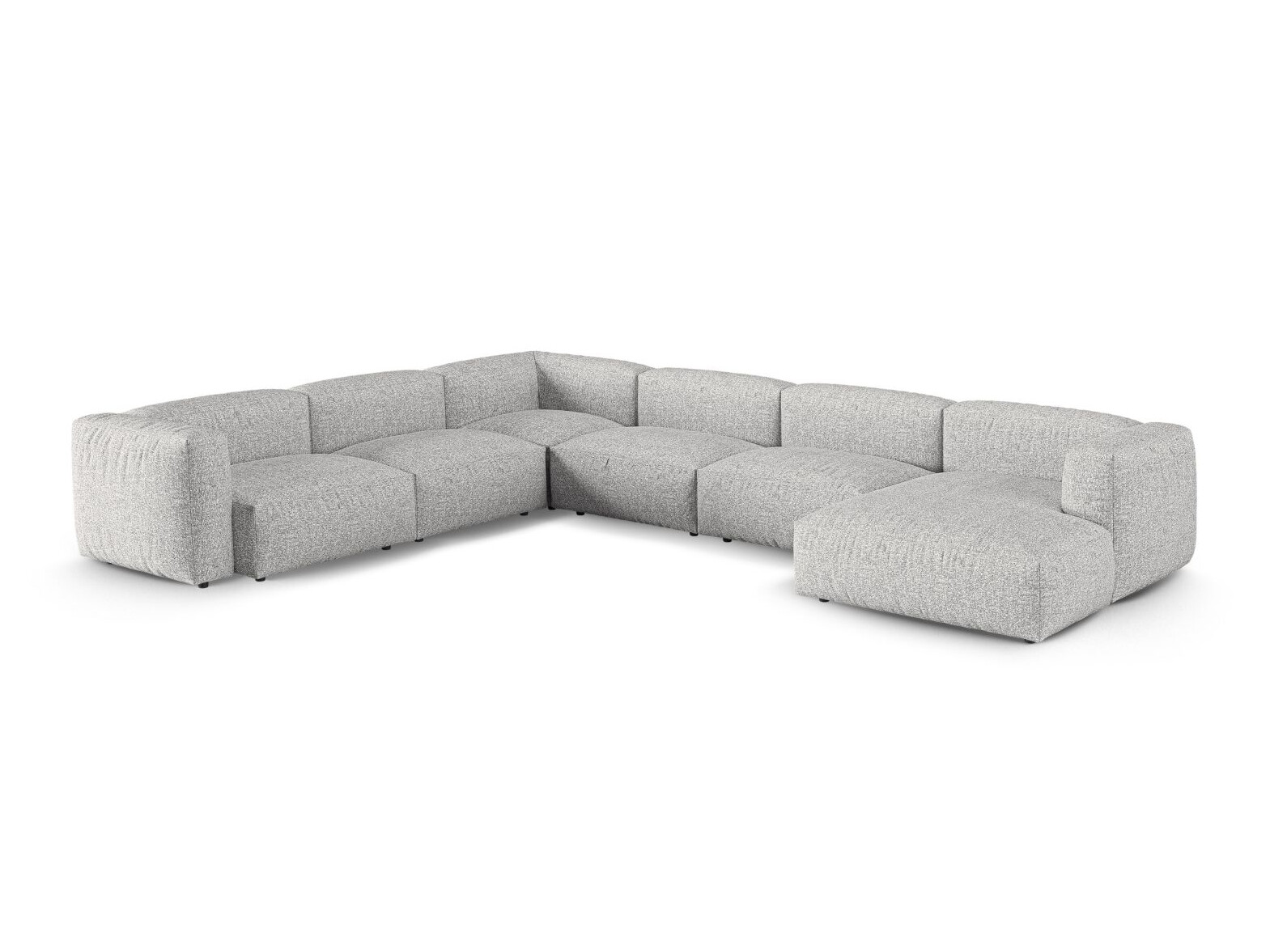 Colțar modular Sorcoro 133 (Monet Silver)