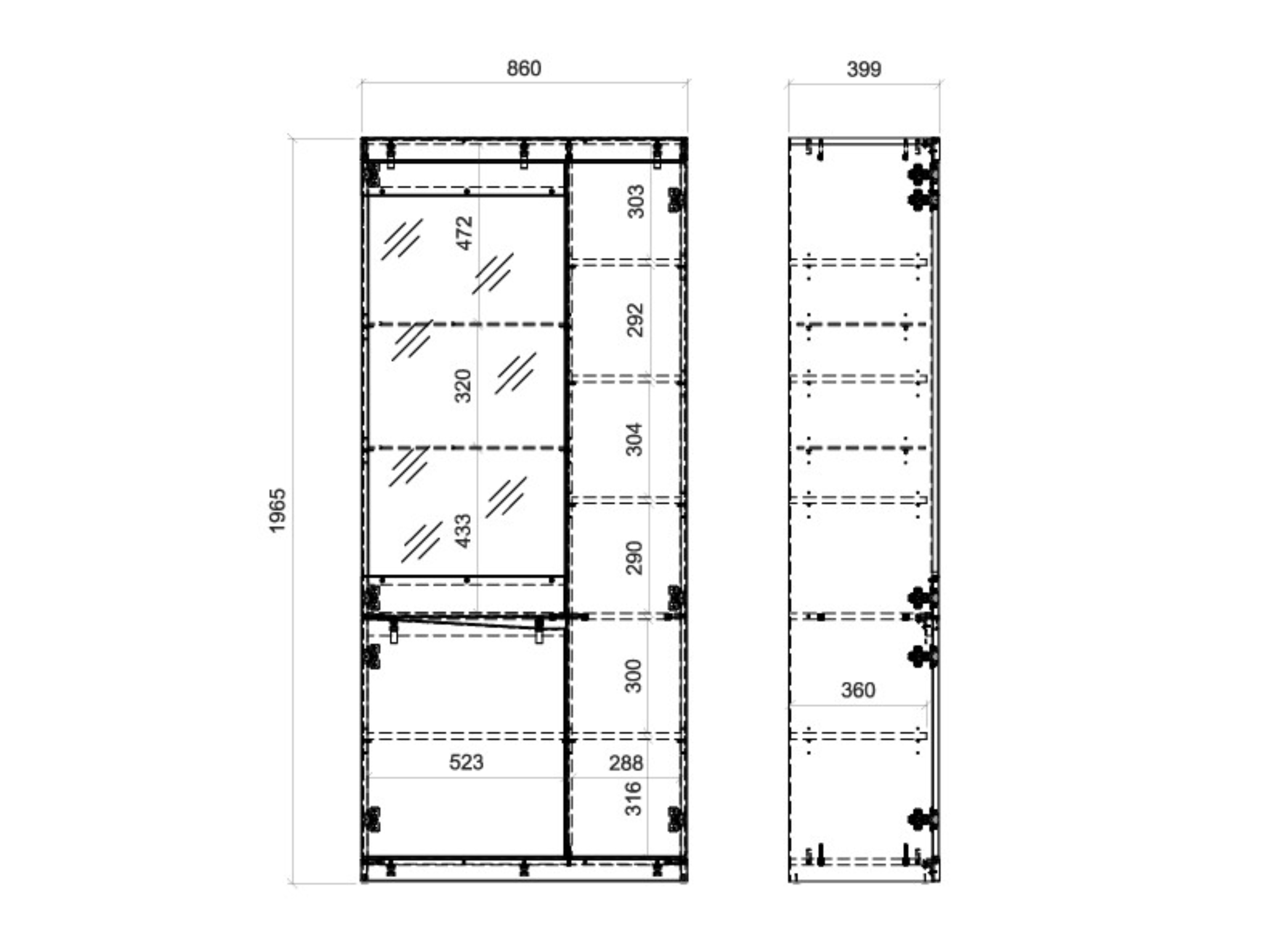 Raft Venlori 128 (Alb + Grafit)