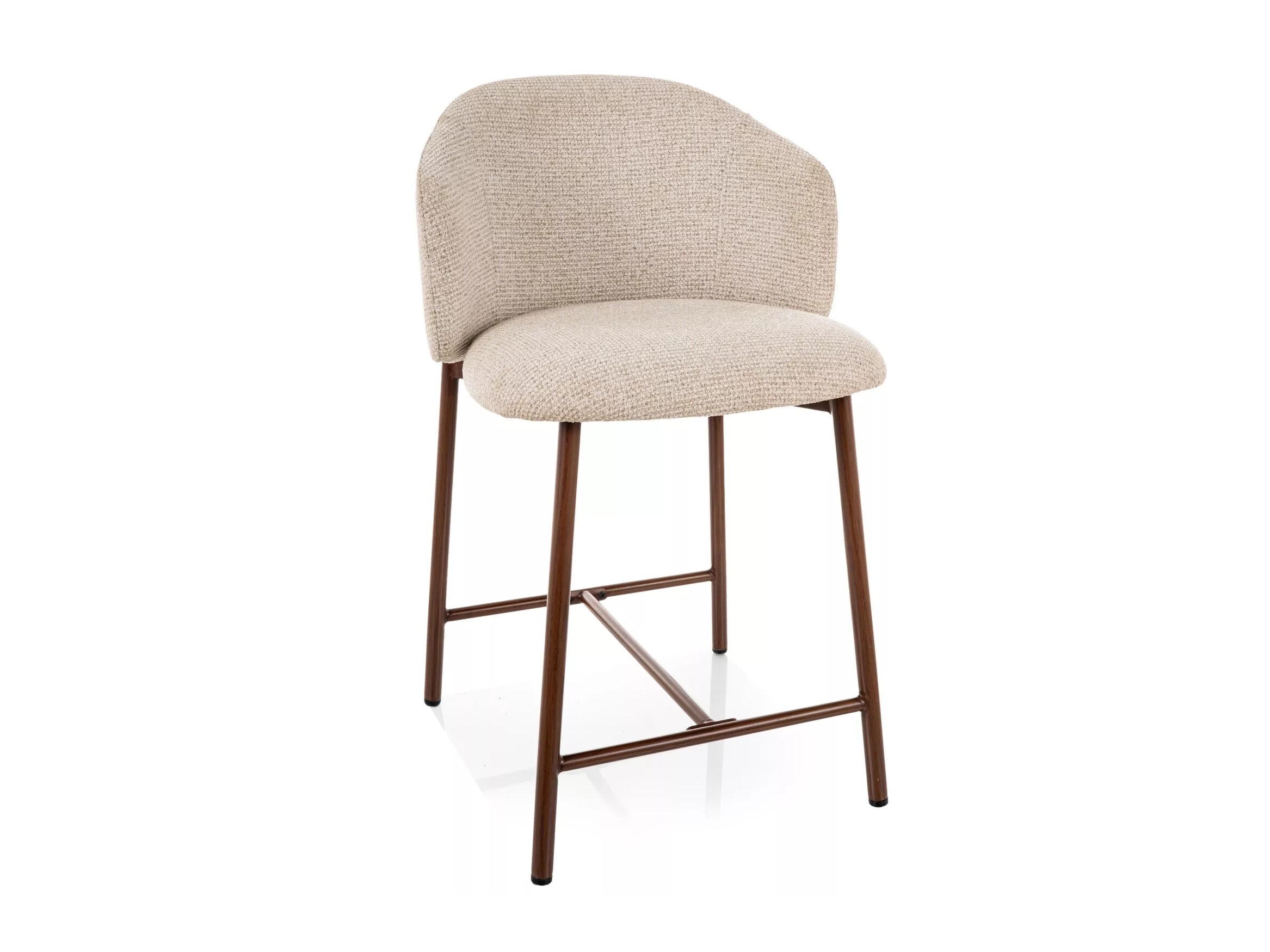 Scaun de bar Detroit 948 (Crem + Maro)