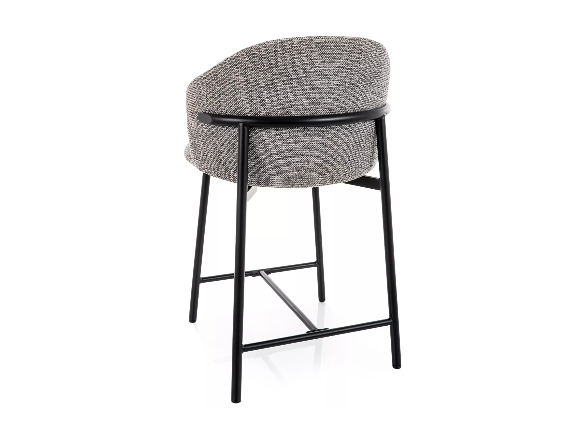 Scaun de bar Detroit 948 (Gri deschis + Negru)