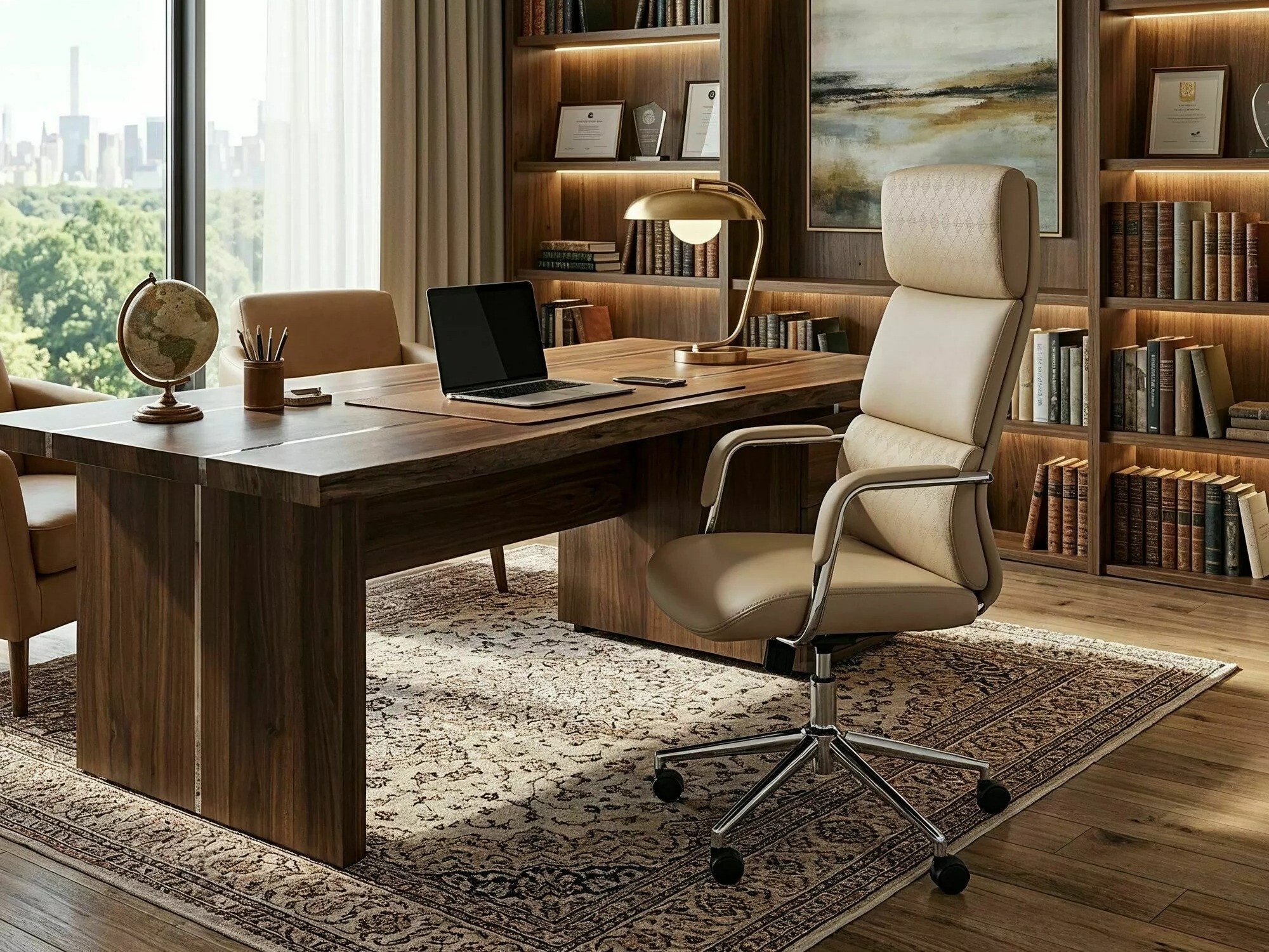 Scaun de birou Detroit 950 (Bej)