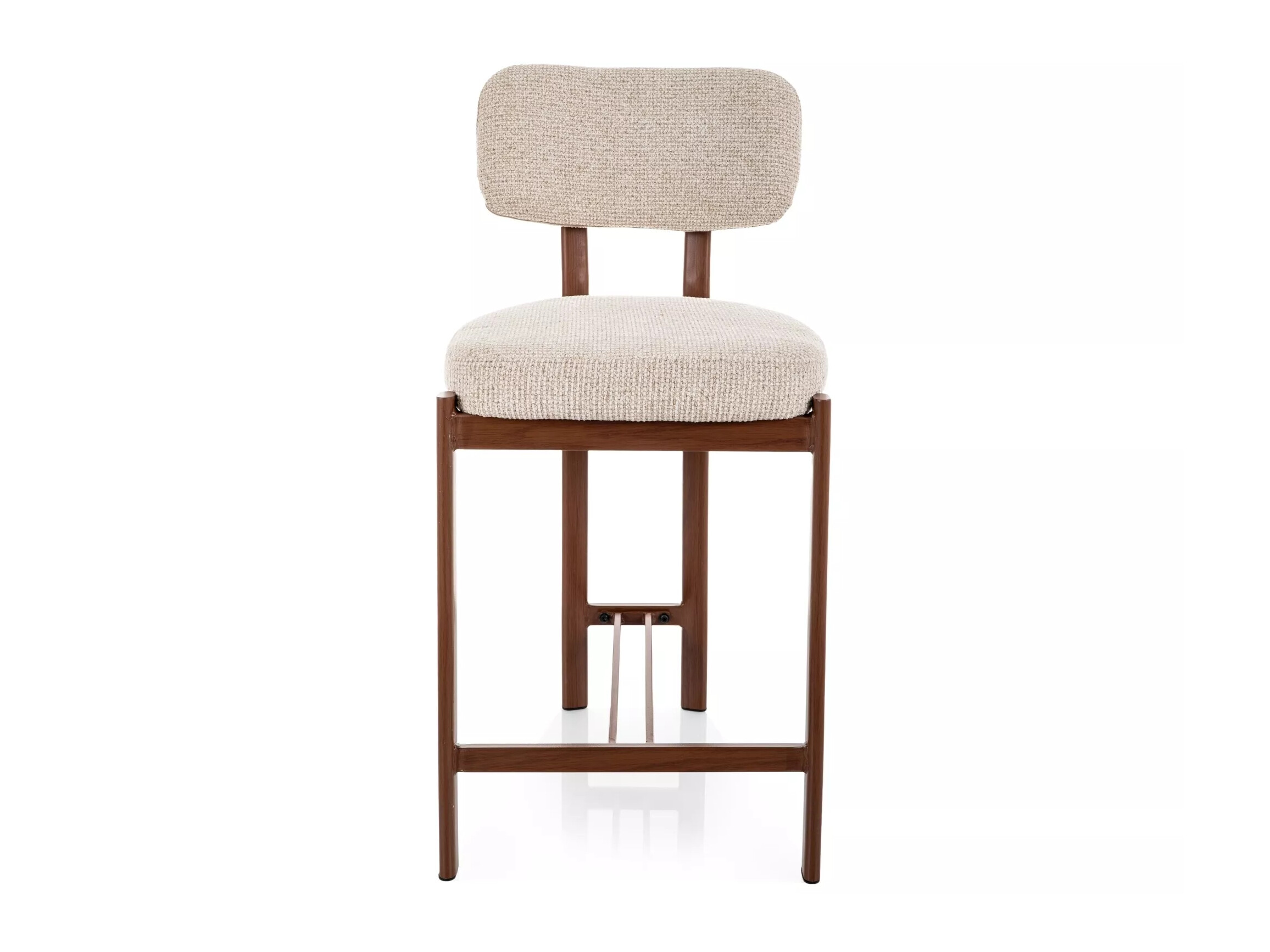 Scaun de bar Detroit 956 (Bej + Nuc)