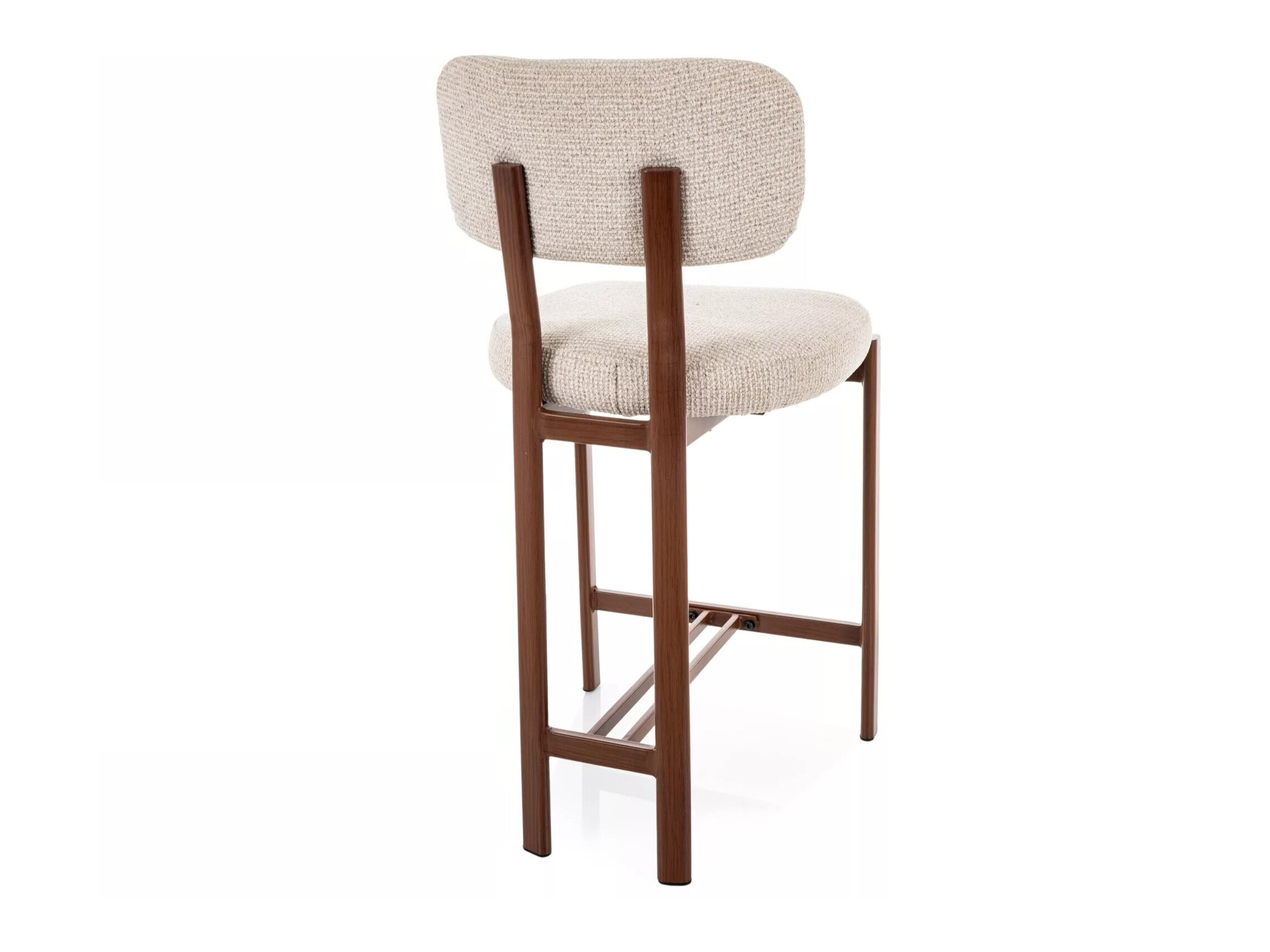 Scaun de bar Detroit 956 (Bej + Nuc)