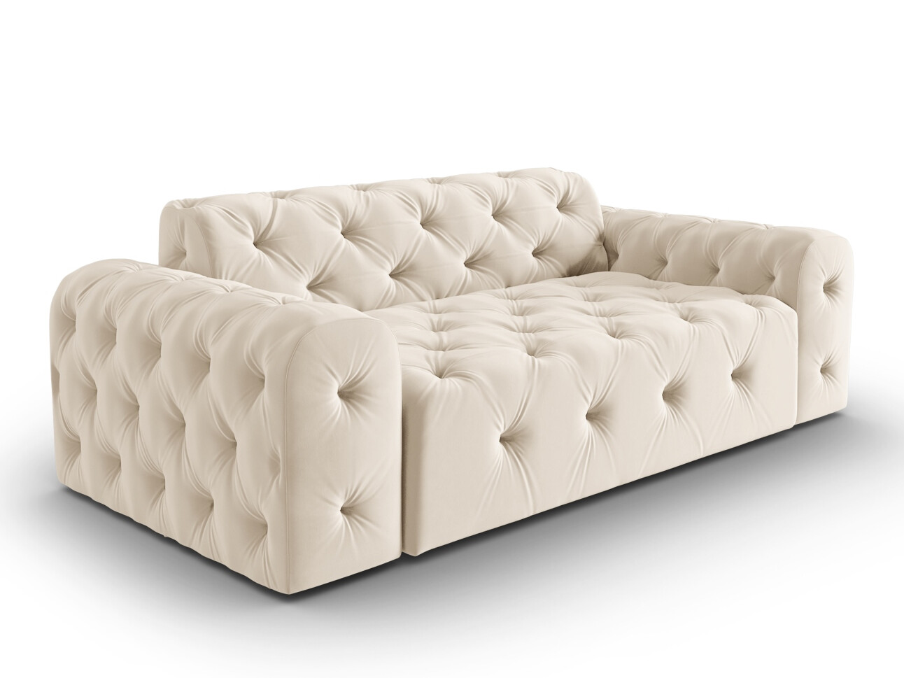 Canapea chesterfield Lartiva 100 (Opera Crem)