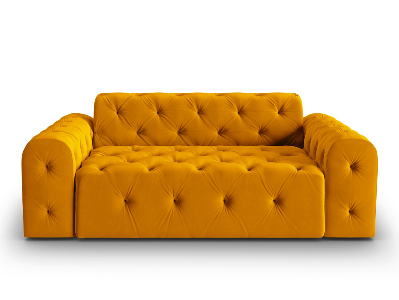 Canapea chesterfield Lartiva 100 (Opera Mostaza)