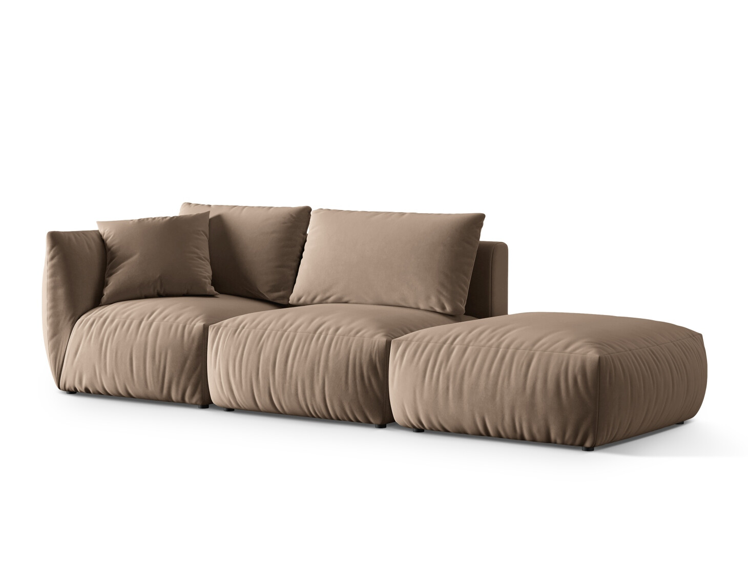 Canapea modulară Ruvmone 105 (Casino Taupe)