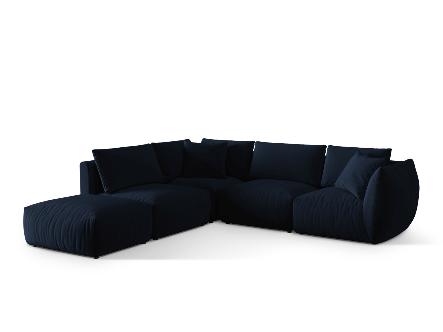 Colțar modular Ruvmone 108 (Casino Deep Blue)