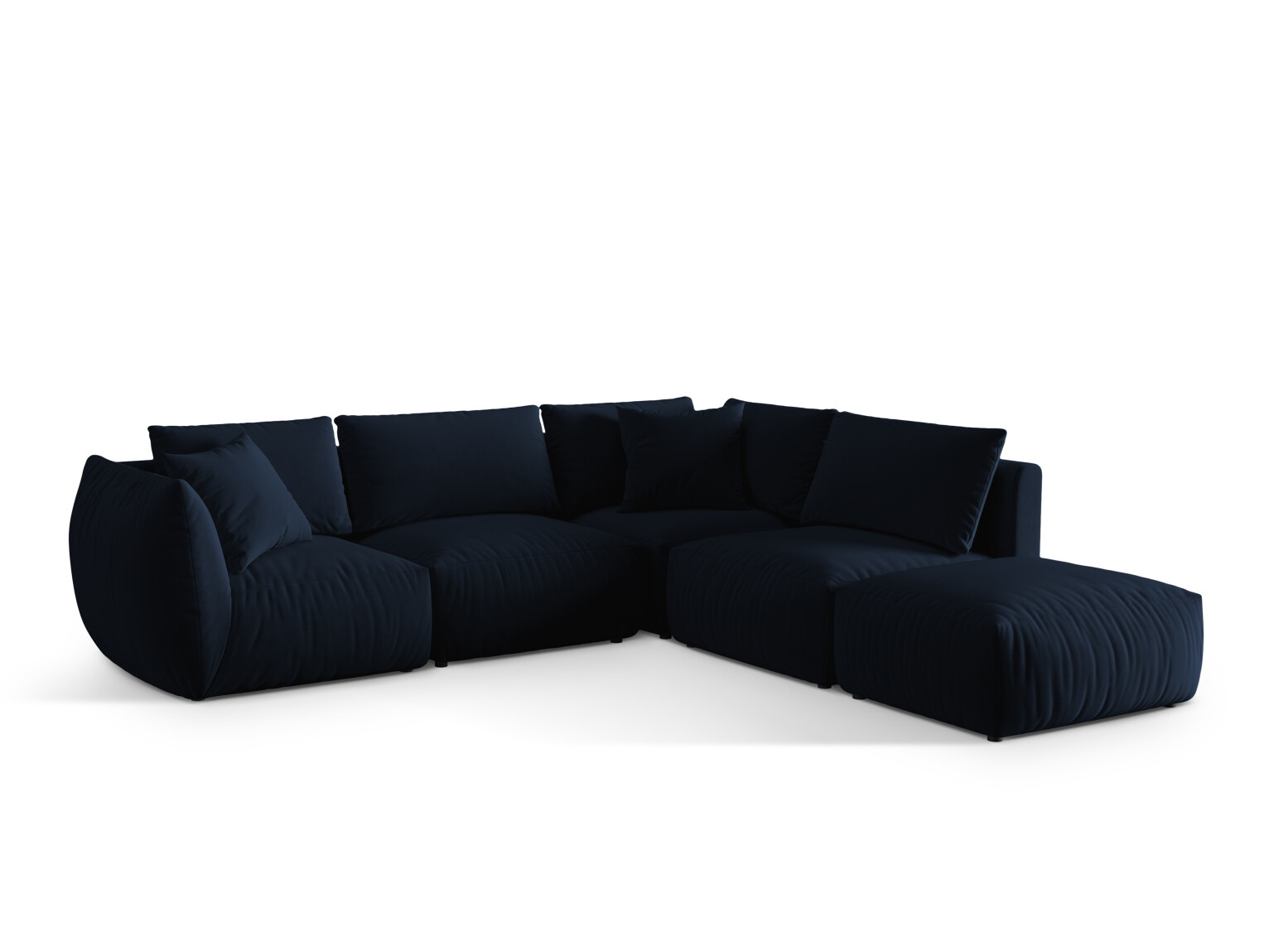 Colțar modular Ruvmone 108 (Casino Deep Blue)