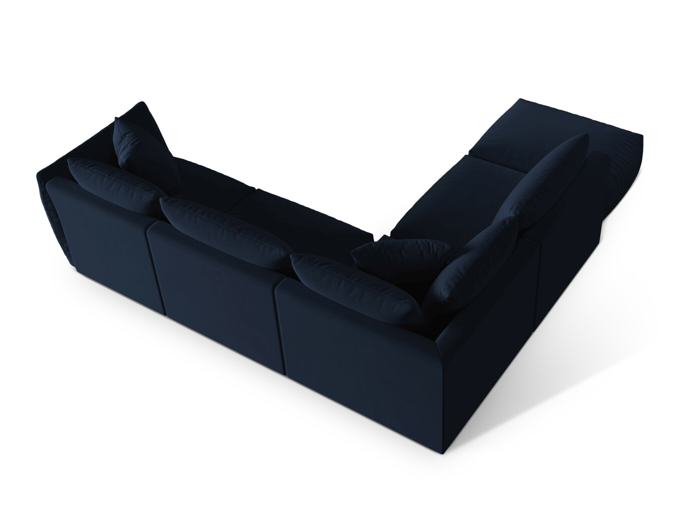Colțar modular Ruvmone 108 (Casino Deep Blue)