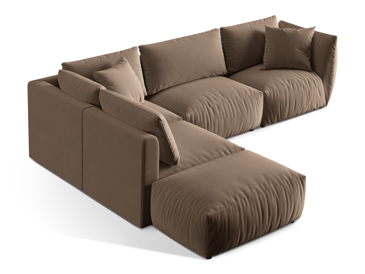 Colțar modular Ruvmone 108 (Casino Taupe)