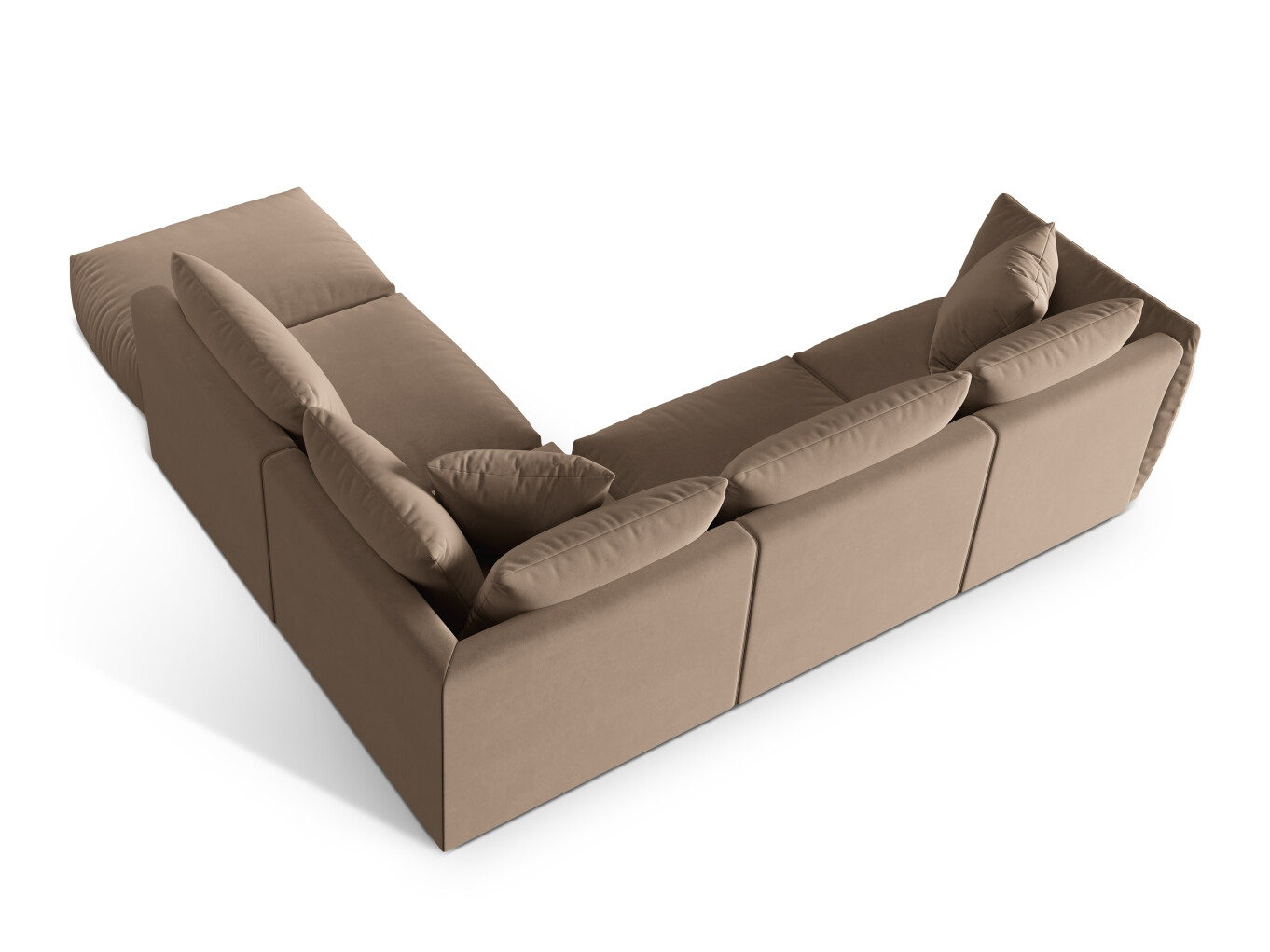 Colțar modular Ruvmone 108 (Casino Taupe)