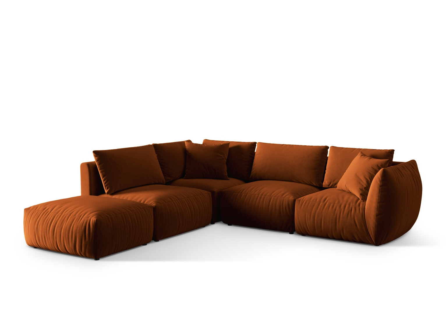 Colțar modular Ruvmone 108 (Casino Terracota)
