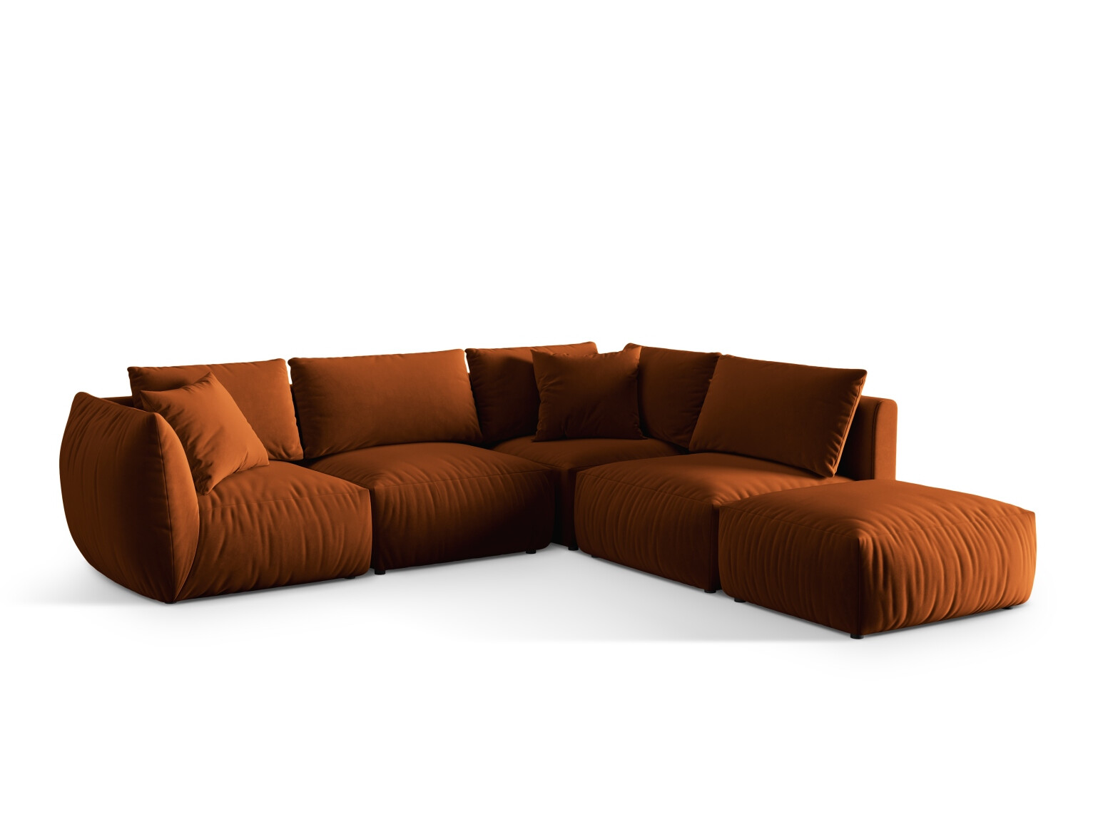 Colțar modular Ruvmone 108 (Casino Terracota)