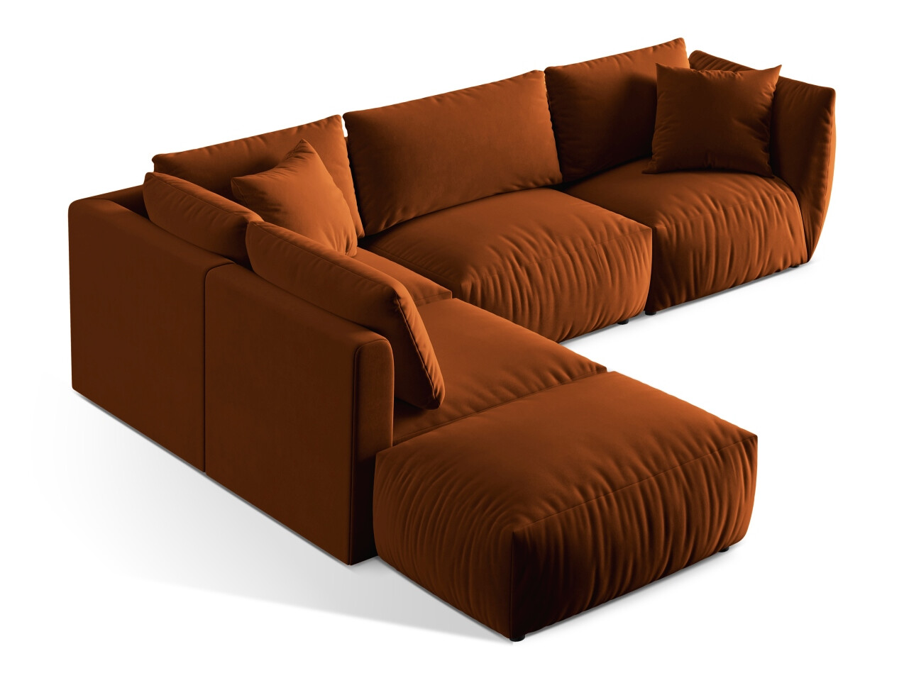 Colțar modular Ruvmone 108 (Casino Terracota)