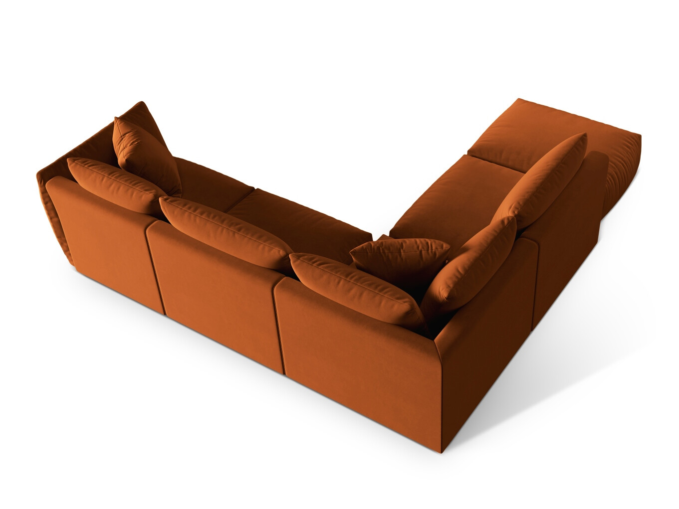 Colțar modular Ruvmone 108 (Casino Terracota)