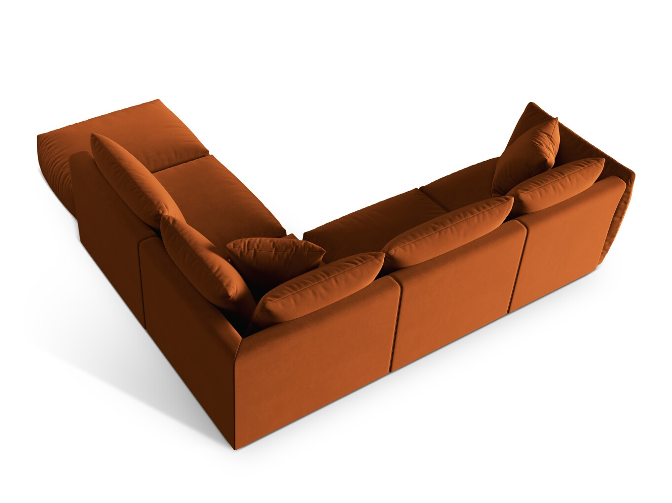 Colțar modular Ruvmone 108 (Casino Terracota)